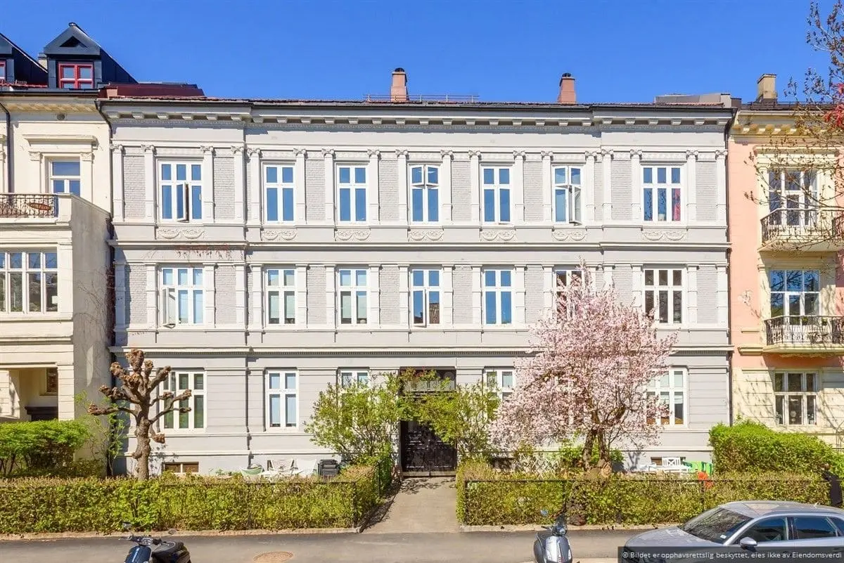 Illustrasjon — Totalrenovert (2020) leilighet i 4. etg. i vakker bygård sentralt Frogner