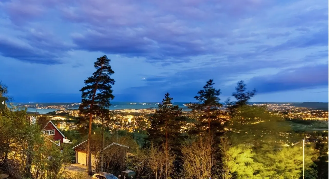 Illustration — Large, well-appointed brick villa in Voksenåsen with panoramic views